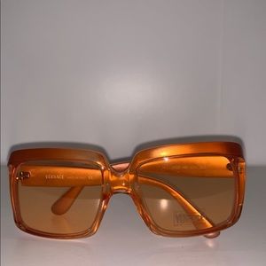 Vintage Versace Orange Sunglasses